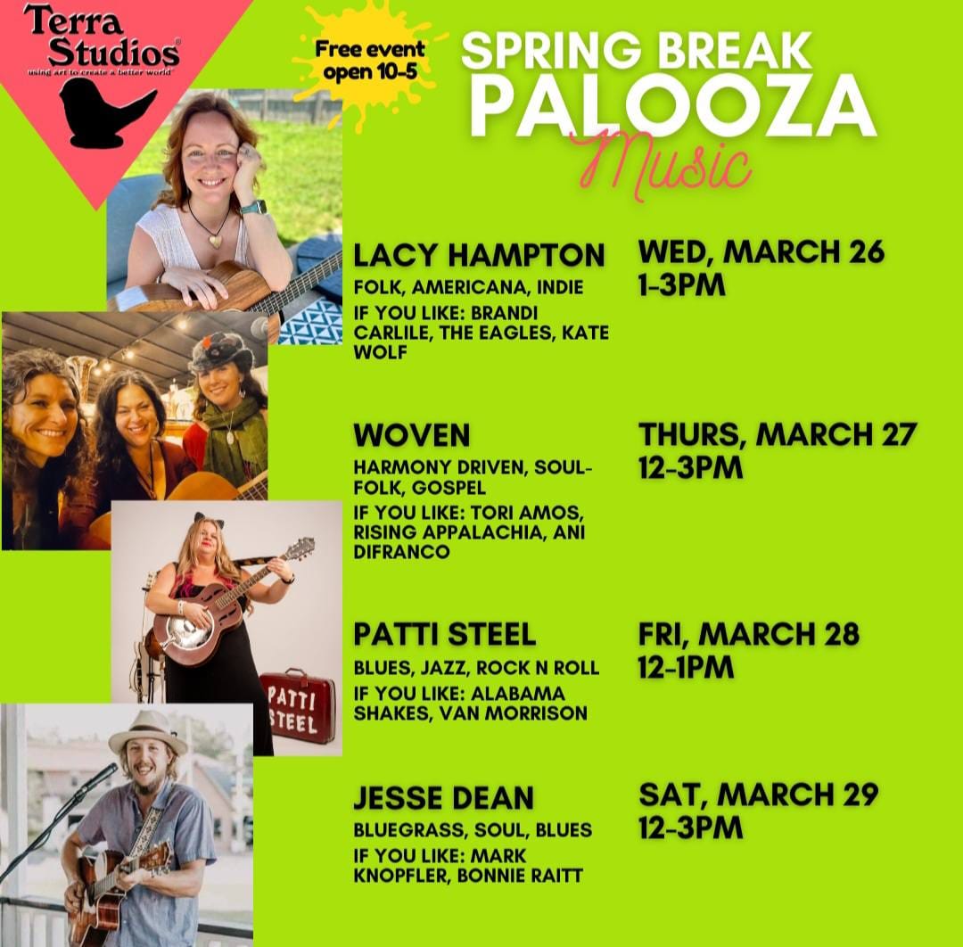 Top off your spring-break with some sweet Woven harmonies!